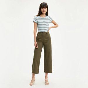 NWT: Ribcage Wide Leg Cropped Pants
